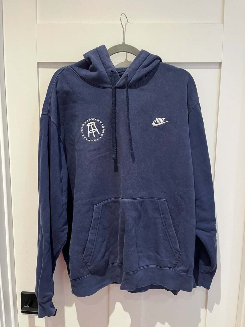 Nike x Barstool Sports Hoodie - Navy Blue size XL